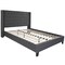 Flash Furniture Queen Size Dk Gray Fabric Platform Bed & Mattress HG-BM10-47-GG - alternate 5